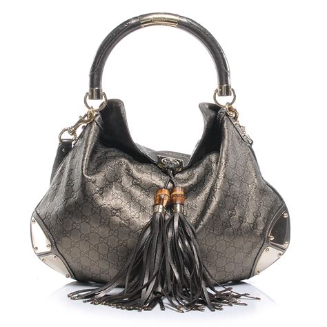 Gucci indy tassel hobo bag